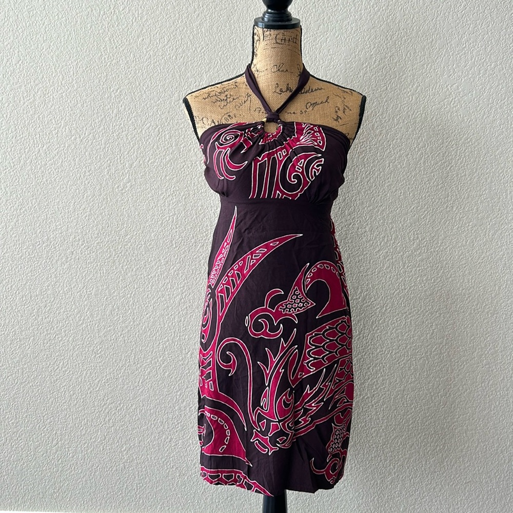 Wahine Toa halter strapless dress convertible